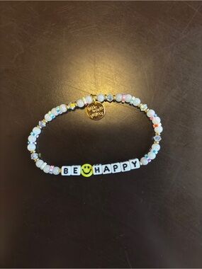 LITTLE WORDS PROJECT LWP BRACELET be happy